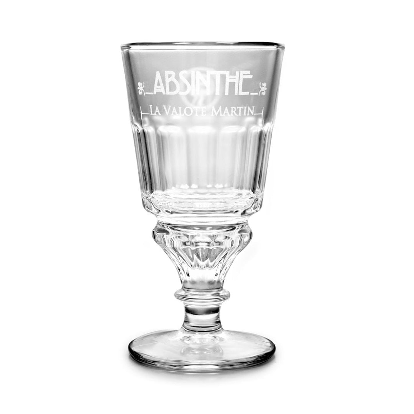 Verre à absinthe - Pontarlier - Gravé La Valote Martin