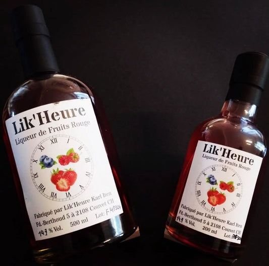 Liqueur de fruits rouge